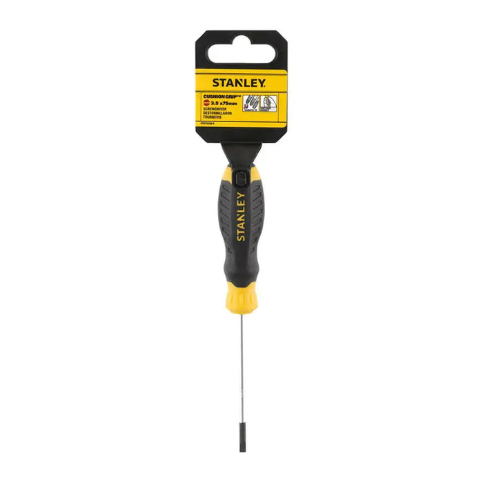 SCREWDRIVER SL 3.5X75 MM STANLEY STHT16152-0 - Отвертки<<<Ръчни инструменти<<<Инструменти и