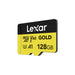 SD Memory Card Lexar LMSGOLD128G-BNNNG 128 GB - Карти с памет<<<Компютър Мрежи и компоненти<<<Компютри|