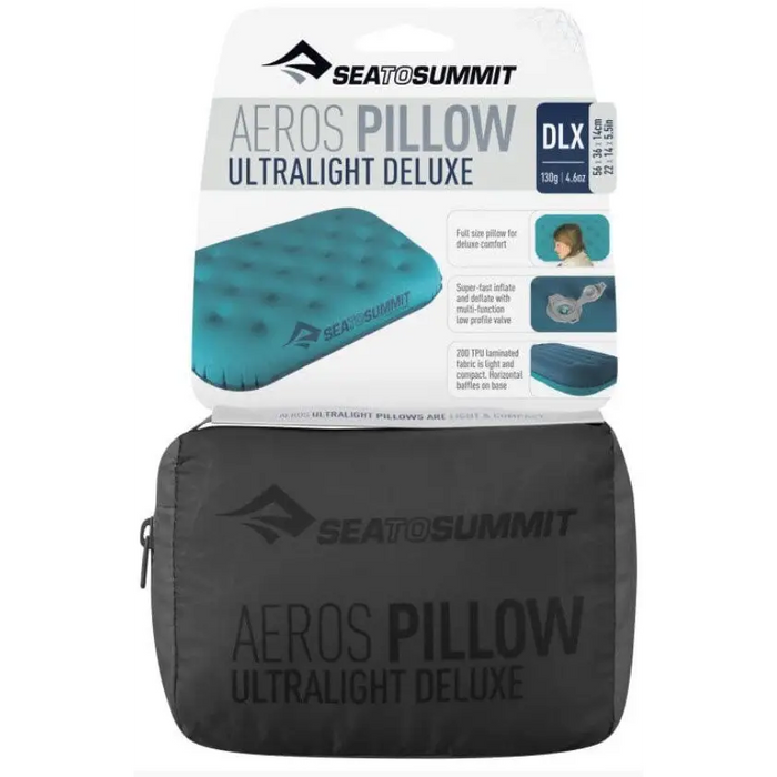 Sea To Summit Aeros Ultralight Pillow Deluxe Inflatable - Sleeping bags hammocks matsSUR-SHM<<<SurvivalSUR<<<ActionPL