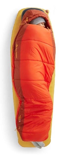 Sea To Summit Pursuit Plus self-inflating - large - sleeping mat, yellow