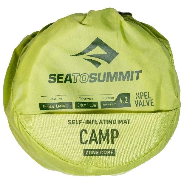 SEA TO SUMMIT CAMP MAT Tarragon SELF-INFLATING MAT.