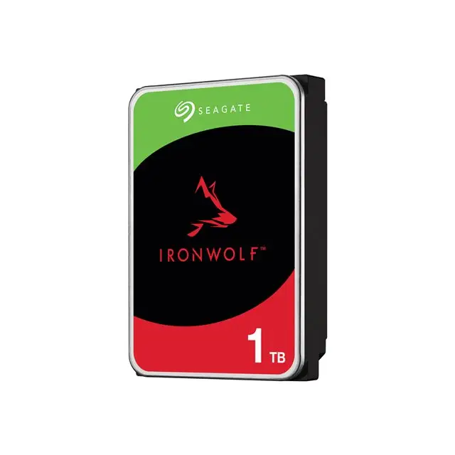 SEAGATE NAS HDD 1TB IronWolf 5400rpm 6Gb/s SATA 256MB cache 3.5inch - SSD за сървър<<<Сторидж<<<Сървър Сторидж и