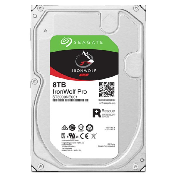 Hard disk SEAGATE Iron Wolf, ST8000NT001, 8TB, 256MB Cache, SATA 6.0Gb/s