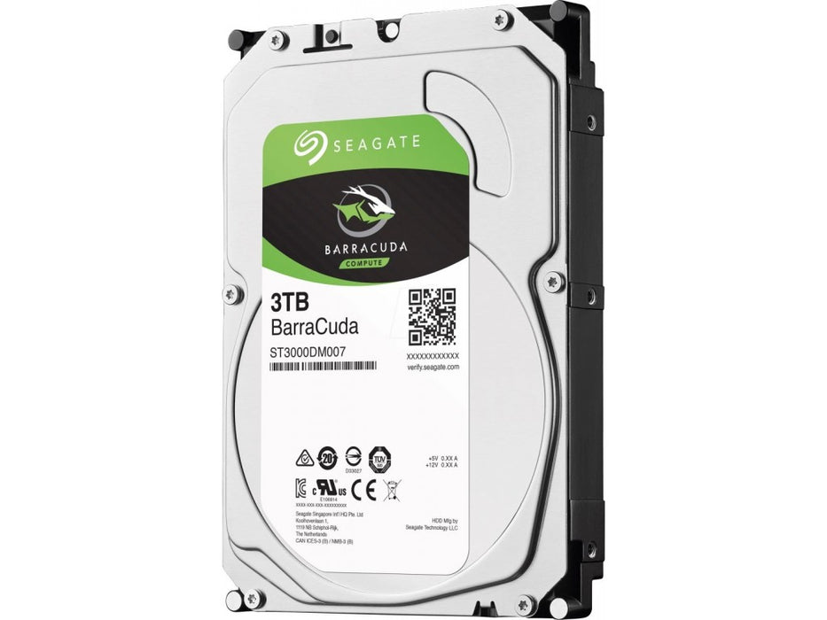 SEAGATE Desktop Barracuda 5400 3TB HDD 5400rpm SATA serial ATA 6Gb/s NCQ 256MB cache 89cm 3.5 inch BLK