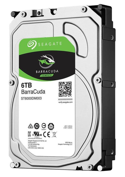 Hard disk SEAGATE BarraCuda, 6TB, 256MB, 5400 rpm, SATA 3, ST6000DM003