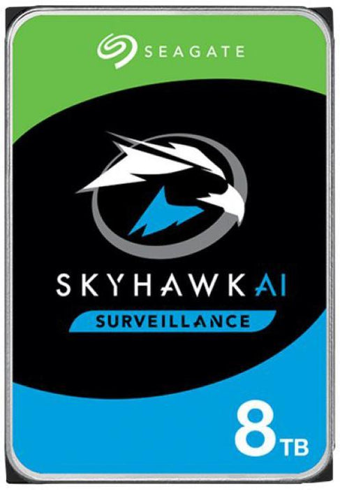 SEAGATE Surveillance AI Skyhawk 8TB HDD SATA 6Gb/s 256MB cache 8.9cm 3.5inch