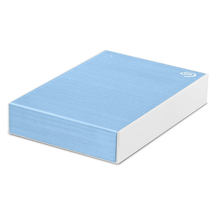 SEAGATE One Touch 5TB External HDD with Password Protection Light Blue