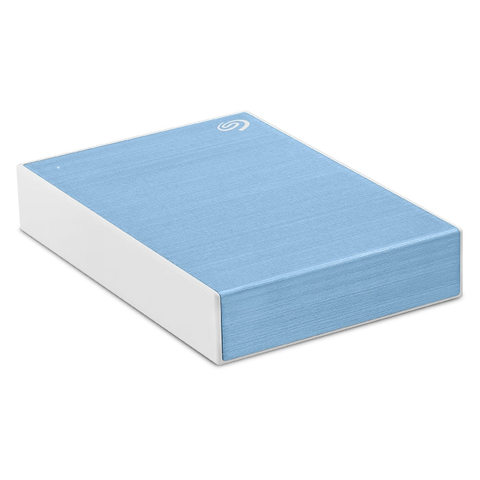 SEAGATE One Touch 5TB External HDD with Password Protection Light Blue