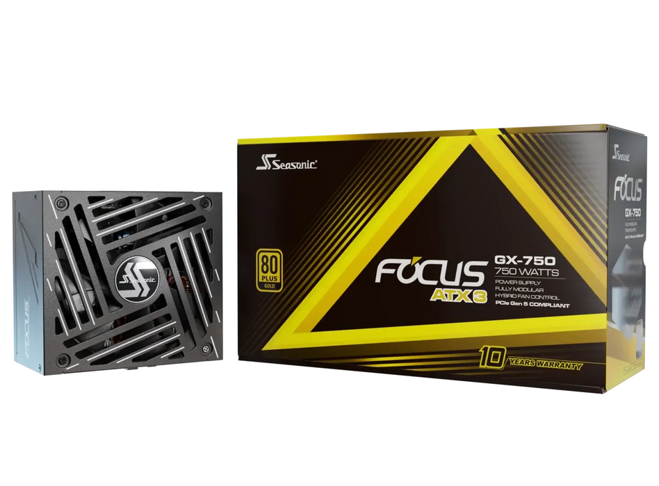 Power supply unit SEASONIC FOCUS GX-750 (2024) 750W 80+ Gold, Fully Modular