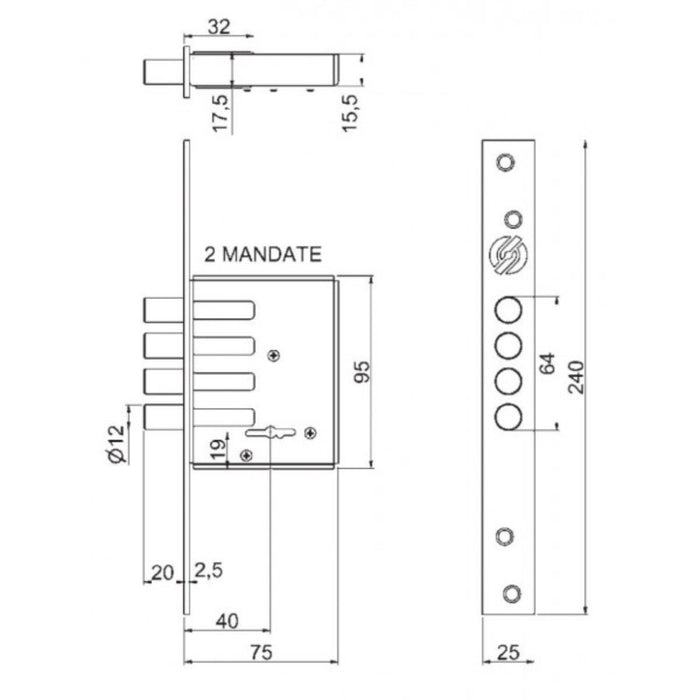 ADDITIONAL LOCK SECUREMME 2025 DIN