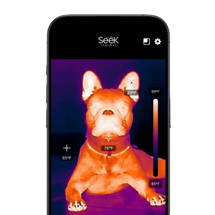 Seek Thermal CQ-ABAX thermal imaging camera Black 320 x 240 pixels - Thermal camerasURP-KTE<<<Measuring