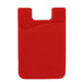 Self-adhesive card case for the back of the phone - red - Cell phone cases and covers<<<HurtelXML