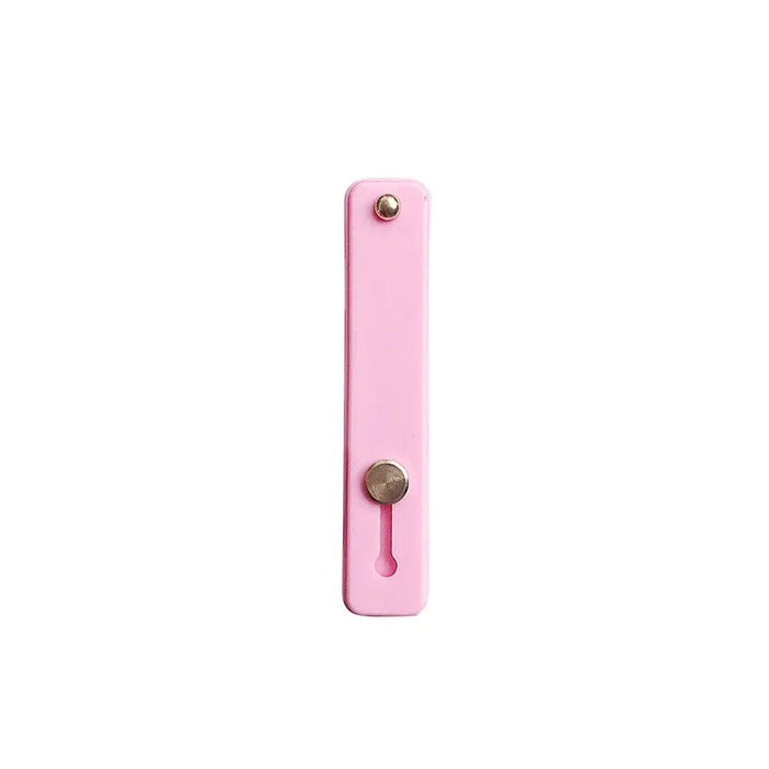 Self-adhesive finger holder with zipper - pink - Cell phone holders<<<HurtelXML