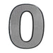 SELF-ADHESIVE NUMBER ’0’’ 4 CM PREVENTA - Обков за врати<<<Обков<<<Мебели и интериор<<<Praktiker&&&Обков за