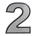 SELF-ADHESIVE NUMBER ’2’’ 4 CM PREVENTA - Обков за врати<<<Обков<<<Мебели и интериор<<<Praktiker&&&Обков за