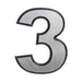 SELF-ADHESIVE NUMBER ’3’’ 4 CM PREVENTA - Обков за врати<<<Обков<<<Мебели и интериор<<<Praktiker&&&Обков за