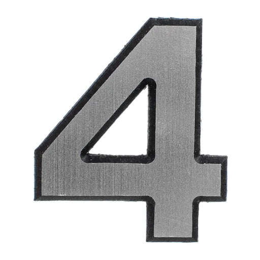 SELF-ADHESIVE NUMBER ’4’’ 4 CM PREVENTA - Обков за врати<<<Обков<<<Мебели и интериор<<<Praktiker&&&Обков за