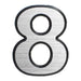 SELF-ADHESIVE NUMBER ’8’’ 4 CM PREVENTA - Обков за врати<<<Обков<<<Мебели и интериор<<<Praktiker&&&Обков за