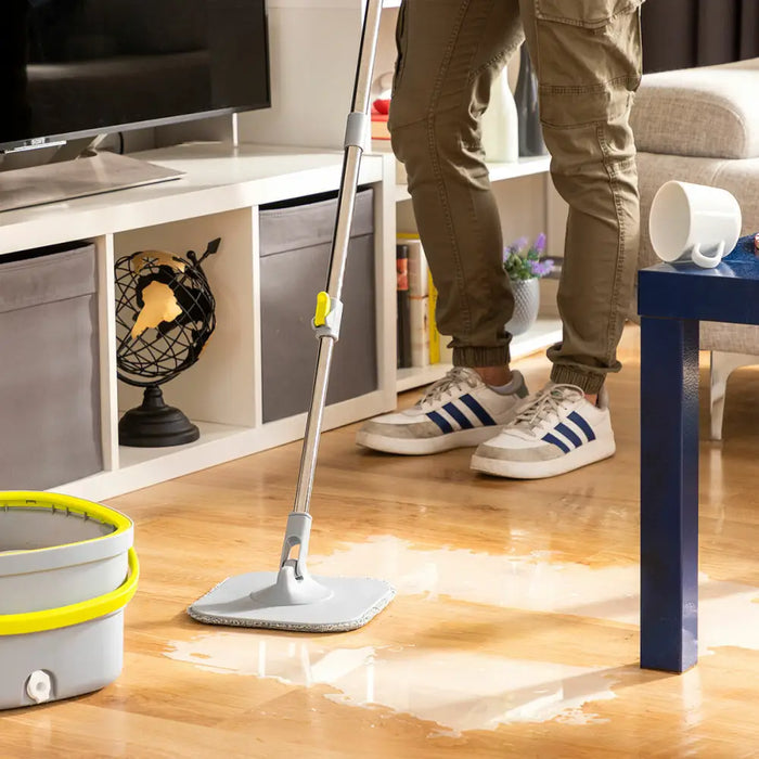 Self-Cleaning Spin Mop with Separation Bucket Selimop InnovaGoods - Почистване Прахосмукачки И Гладене<<<Дом