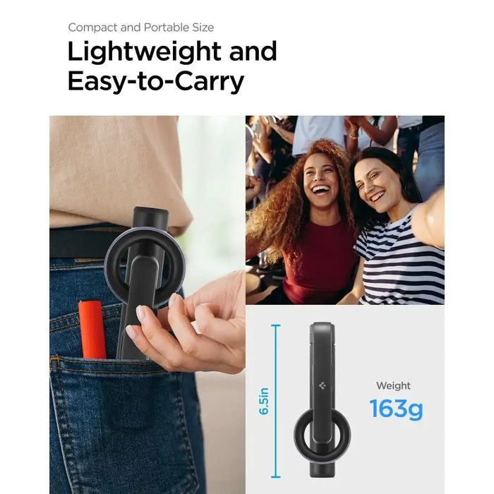 Selfie stick Spigen S570W MagSafe tripod with Bluetooth - black - Photo accessories<<<HurtelXML