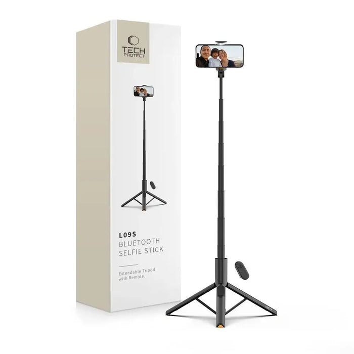 Selfie Stick Tech-Protect L09S with Tripod - Black - Photo accessories<<<HurtelXML