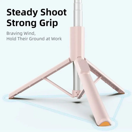 Selfie Stick Tech-Protect L09S with Tripod - Pink - Photo accessories<<<HurtelXML