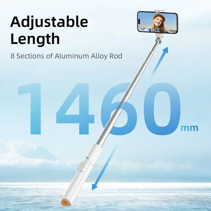 Selfie Stick Tech-Protect L09S with Tripod - White - Photo accessories<<<HurtelXML