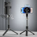 Selfie stick / telescopic pole with tripod Dudao F18B - black - Photo accessories<<<HurtelXML