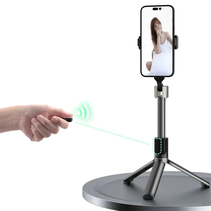 Selfie stick / telescopic pole with tripod Dudao F18B - black - Photo accessories<<<HurtelXML