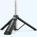 Selfie stick WC13YDS telescopic tripod 1.3m with double lamp and phone holder - black - Photo accessories<<<HurtelXML