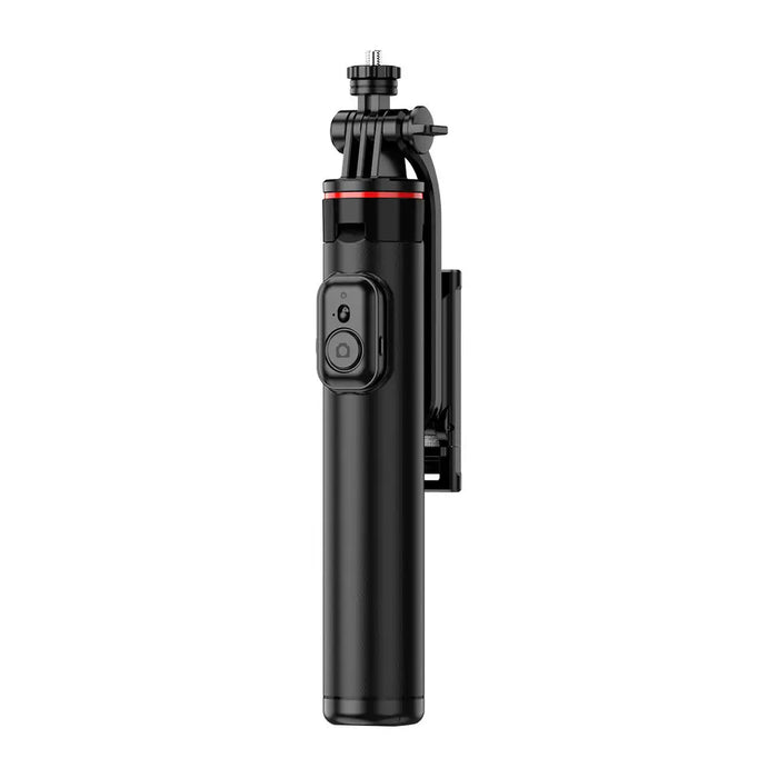 Selfie stick WC1Y2S 1.3m aluminum alloy telescopic tripod with phone holder - black - Photo accessories<<<HurtelXML