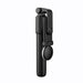 Selfie stick WH1YXS telescopic tripod 1m with round lamp and phone holder - black - Photo accessories<<<HurtelXML