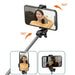Selfie stick WHS1Y telescopic tripod 1m with phone holder - black - Photo accessories<<<HurtelXML