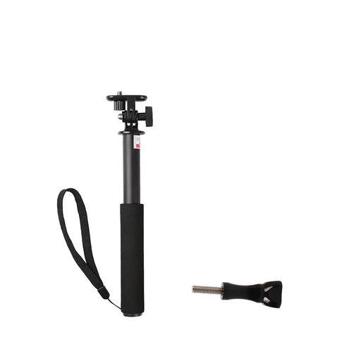 Selfie stick with camera holder - black - Photo accessories<<<HurtelXML