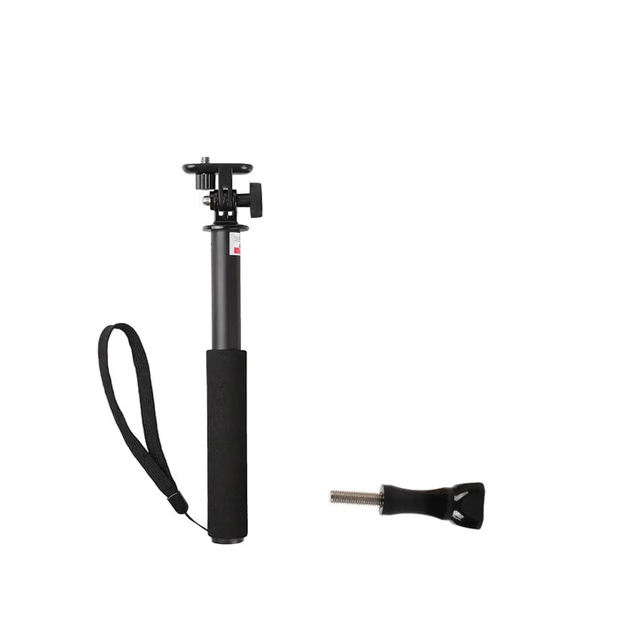 Selfie stick with camera holder - black - Photo accessories<<<HurtelXML