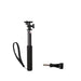 Selfie stick with camera holder - black - Photo accessories<<<HurtelXML