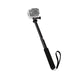 Selfie stick with camera holder - black - Photo accessories<<<HurtelXML