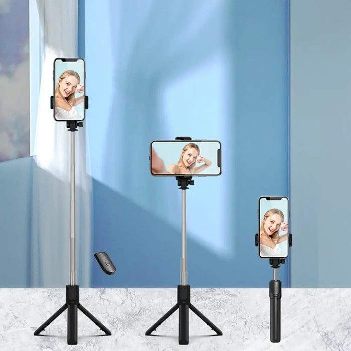 Selfie stick WRY1S telescopic tripod 0.7m for phone - black - Photo accessories<<<HurtelXML