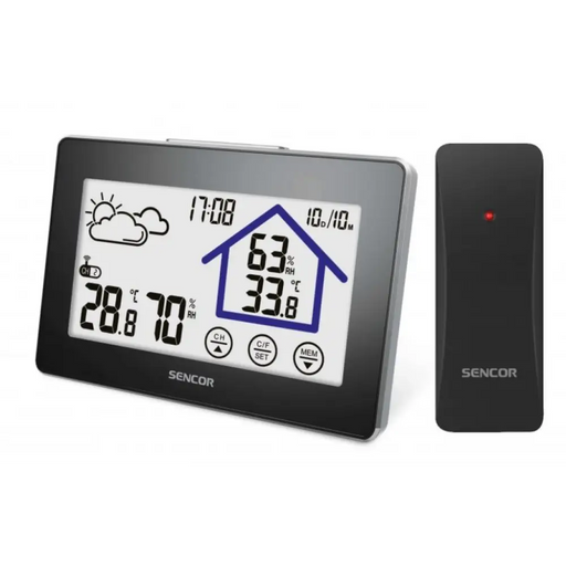 Sencor SWS2999 weather station - Метеостанции<<<Игри и забавления<<<TechMart&&&Метеостанции<<<Дом и градина<<<TechMart