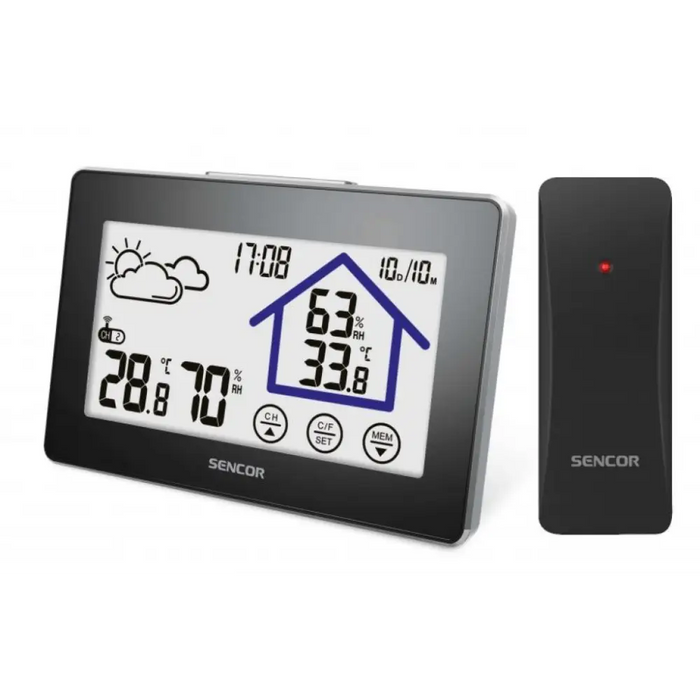 Sencor SWS2999 weather station - Метеостанции<<<Игри и забавления<<<TechMart&&&Метеостанции<<<Дом и градина<<<TechMart