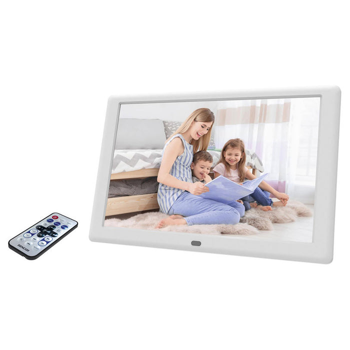 Photo frame SENCOR SDF 1082 W 10.1 ", 1280 X 800, SD/SDHC/SDXC CARD READER, USB