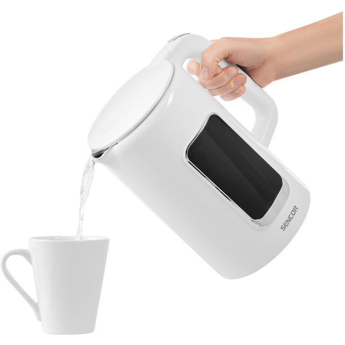Electric kettle SENCOR SWK WHITE, 2200 W, 1.70 L