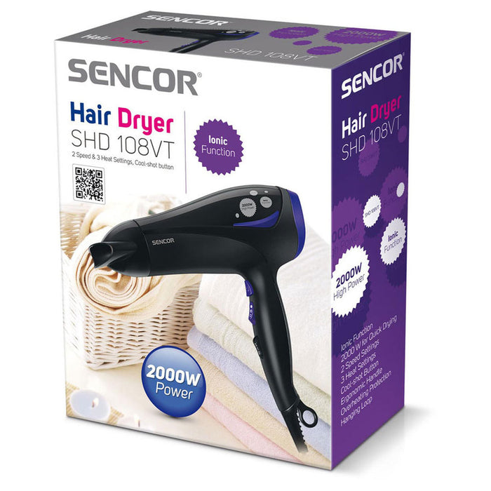 SENCOR SHD 108VT 2200.00 W, IONIZATION