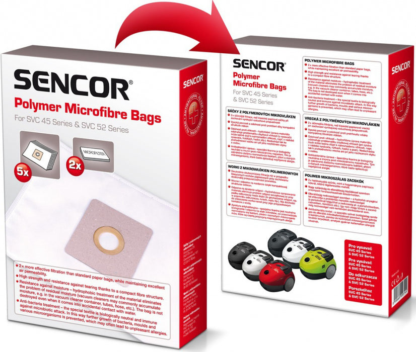 Vacuum cleaner bag Sencor SVCX 0452/SVC45/52