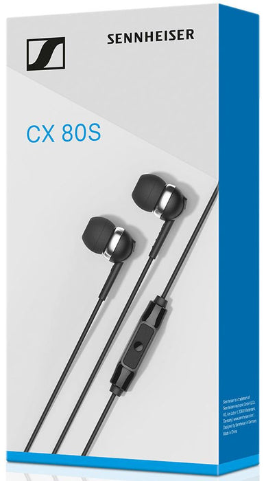 Headphones with Microphone Sennheiser CX80S Black