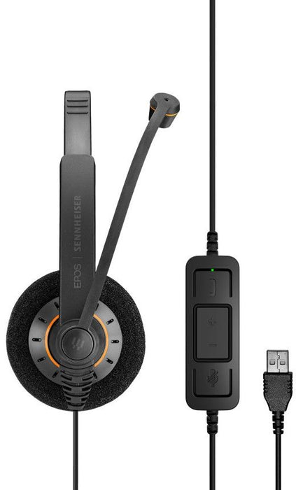 Headphones with Microphone Sennheiser 1000551 Black