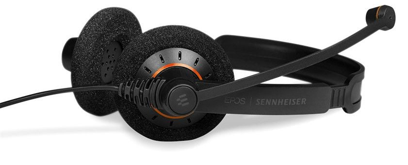 Headphones with Microphone Sennheiser 1000551 Black
