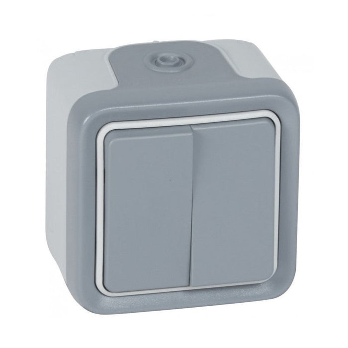 SERIAL KEY FOR EXTERNAL MOUNTING PLEXO LEGRAND - GRAY - Ключове контакти димери и