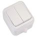 SERIAL KEY MOISTURE PROOF IP44 WHITE MAKEL VIOLET - Ключове и контакти<<<Електроматериали<<<Praktiker&&&Ключове и
