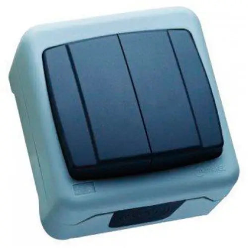 SERIAL KEY MOISTURE PROOF IP55 GRAY MAKEL ALOE VERA - Ключове и контакти<<<Електроматериали<<<Praktiker&&&Ключове и